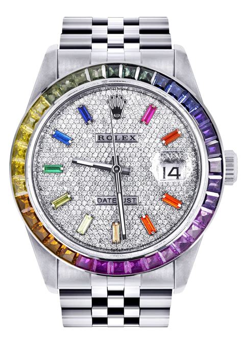 rolex regenbogen uhr